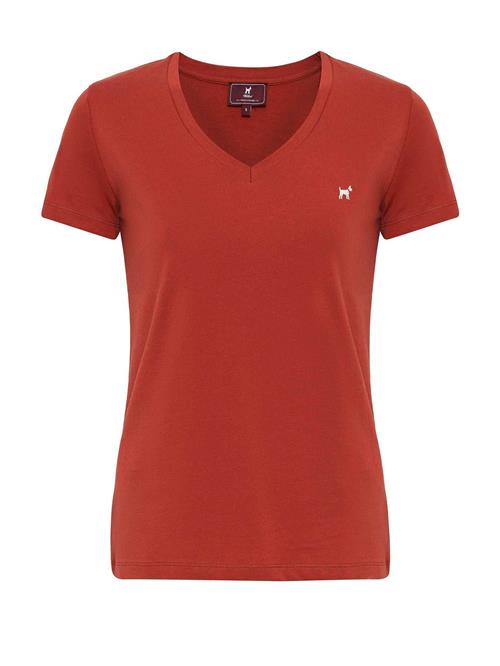 Williot Shirts  blodrød / hvid