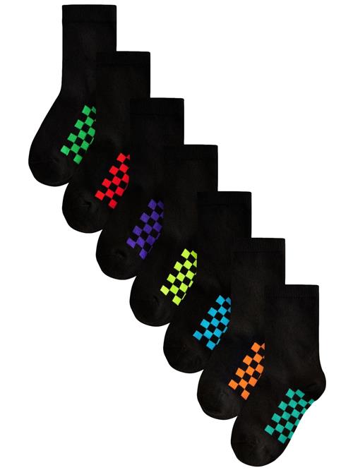 Next Sokker  turkis / azur / gul / grøn / violetblå / orange / rød / sort