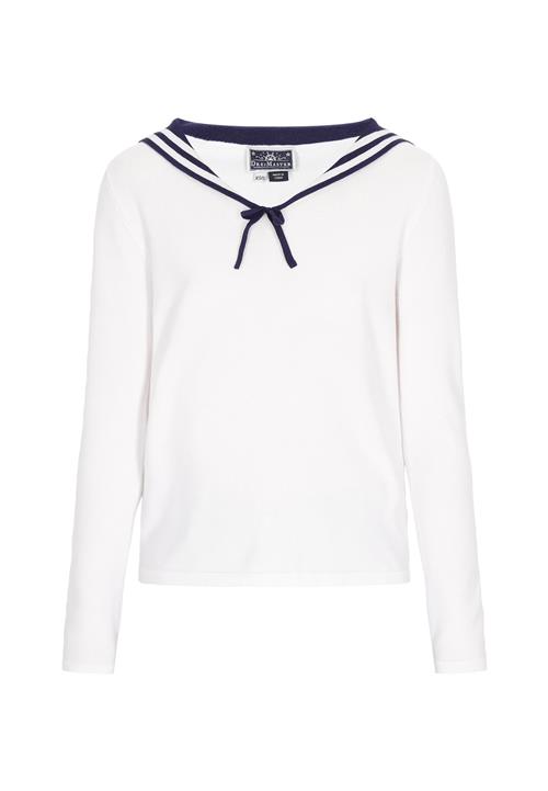 DreiMaster Maritim Pullover  navy / hvid
