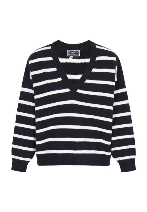 DreiMaster Maritim Pullover 'Classic Look'  marin / hvid