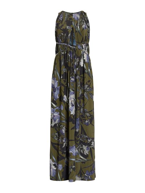 AllSaints Sommerkjole 'KAYA BATU'  oliven / aubergine / lyselilla