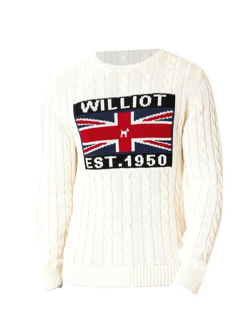 Williot Pullover  mørkeblå / rød / hvid / offwhite