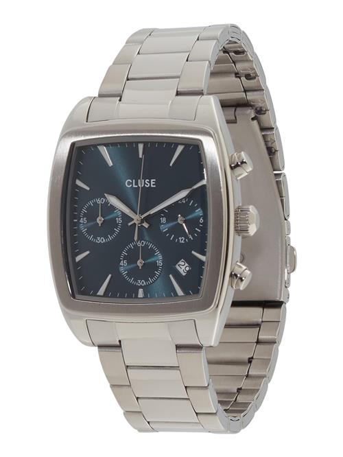 CLUSE Analogt ur 'Quartaut'  sølv