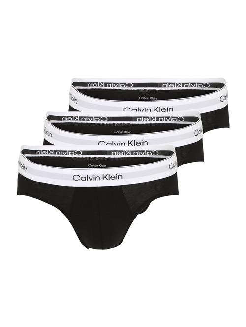 Calvin Klein Underwear Slip  sort / hvid