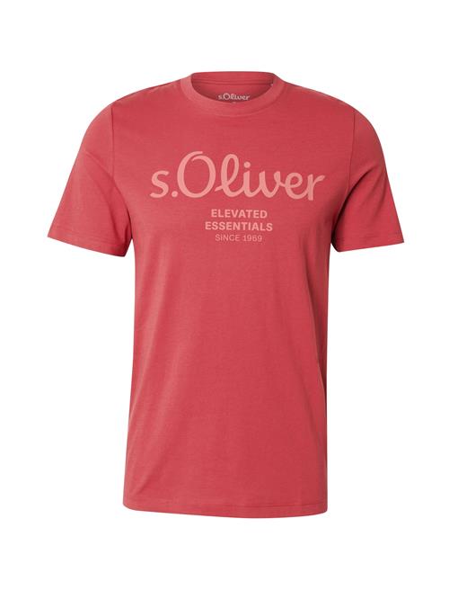 s.Oliver Bluser & t-shirts  rød / pastelrød