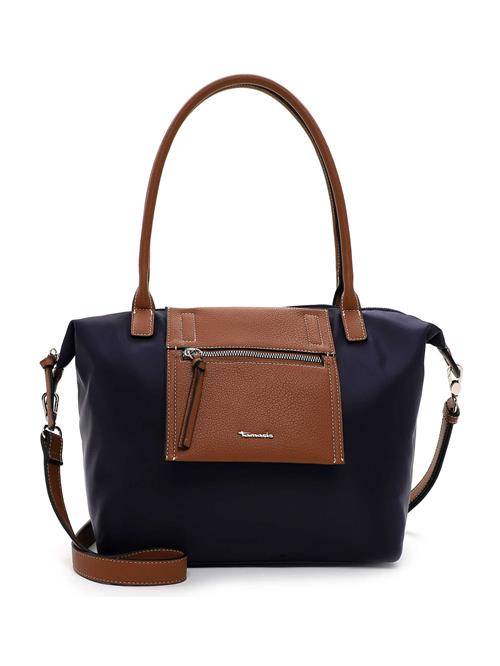 Tamaris Shopper 'Fabrizia'  natblå / karamel