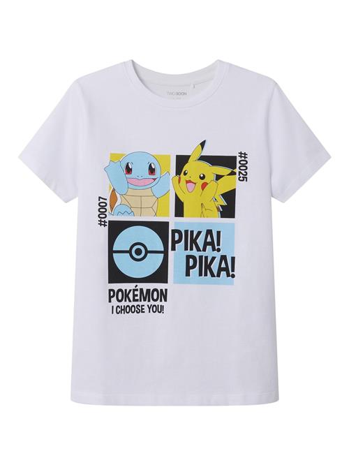 TWO SOON Shirts 'Pokémon'  marin / lyseblå / gul / rød / hvid