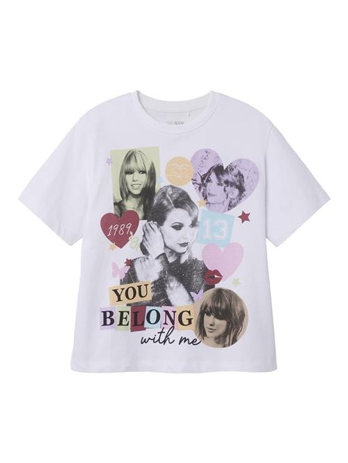 TWO SOON Bluser & t-shirts 'Taylor Swift'  grøn / lilla / rød / sort / hvid