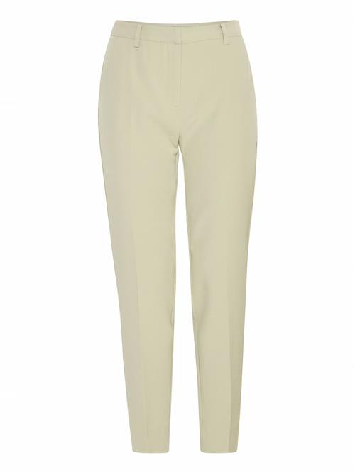 ICHI Bukser med fals 'Lexi'  lysegrøn