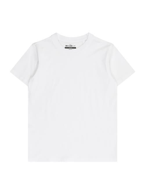 Only & Sons Junior Shirts 'OSJMAX'  hvid
