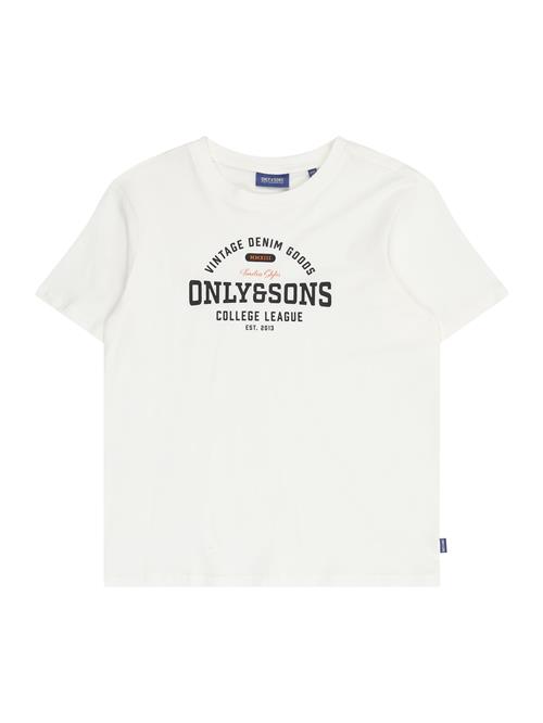 Only & Sons Junior Shirts 'OSJLENNY'  rød / sort / hvid