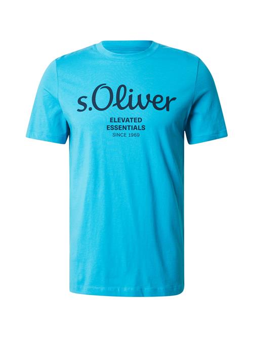 s.Oliver Bluser & t-shirts  marin / turkis