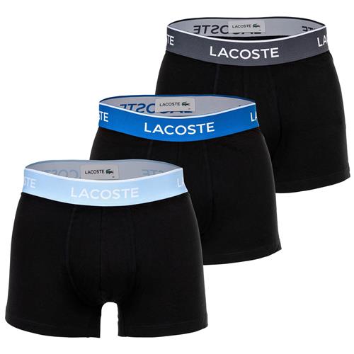 LACOSTE Boksershorts  blå / lyseblå / mørkegrå / sort