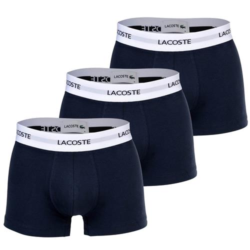 LACOSTE Boksershorts  mørkeblå / lysegrå / sort