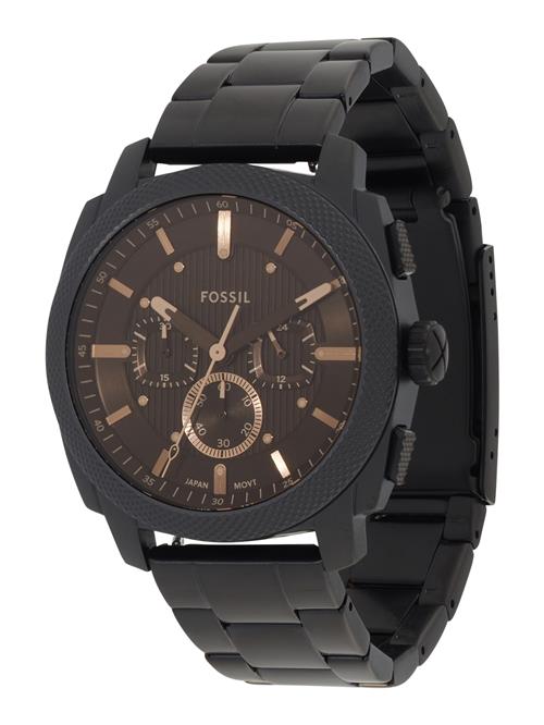 FOSSIL Analogt ur  brun / mørkebrun / sort