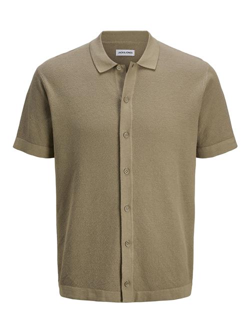 JACK & JONES Cardigan 'JJEEMIL'  oliven