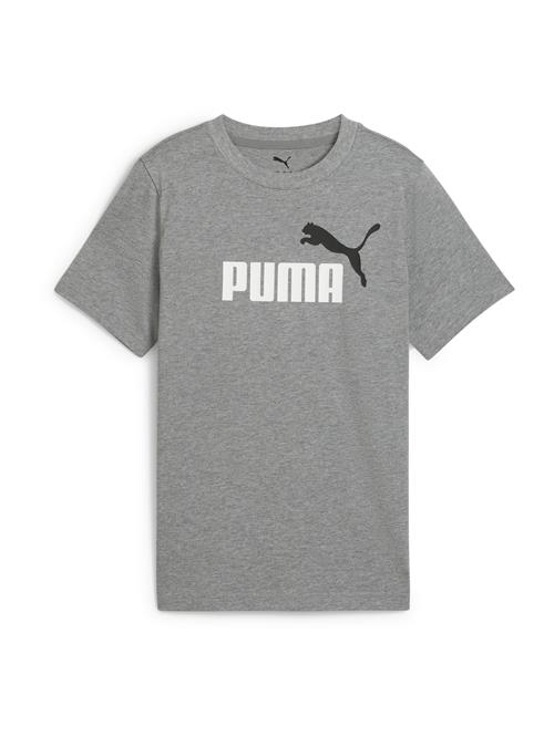 PUMA Shirts 'Essentials No.1'  grå-meleret / sort / hvid