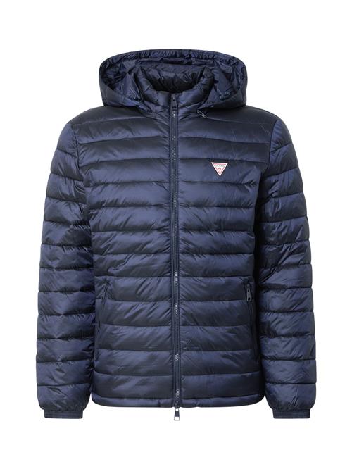 GUESS JEANS Overgangsjakke  marin / hvid