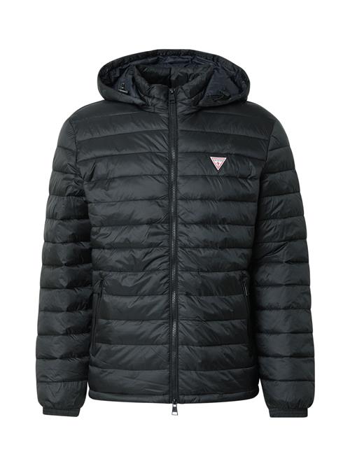 GUESS JEANS Overgangsjakke  sort