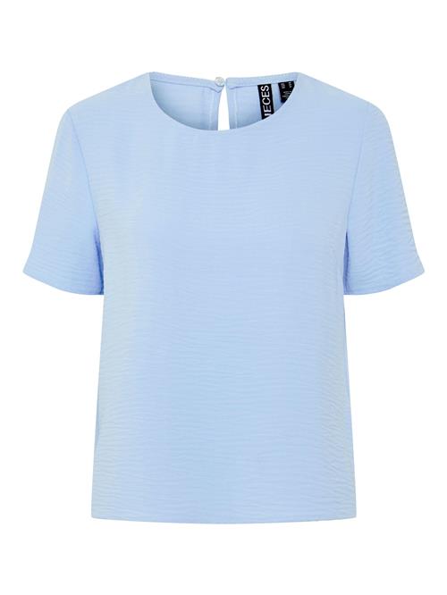 PIECES Bluse 'ANNA'  lyseblå