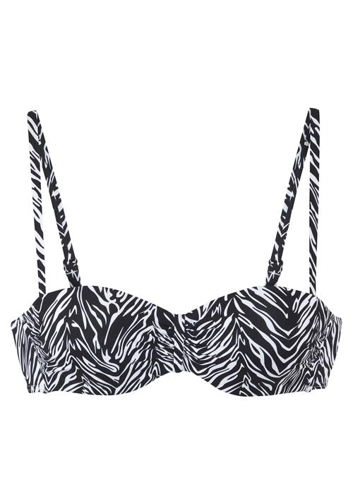 s.Oliver Bikinioverdel  sort / hvid