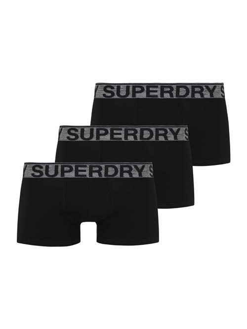Superdry & Co Boksershorts  grå / sort