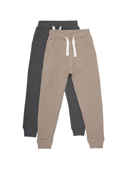 MINYMO Bukser  grå-meleret / khaki
