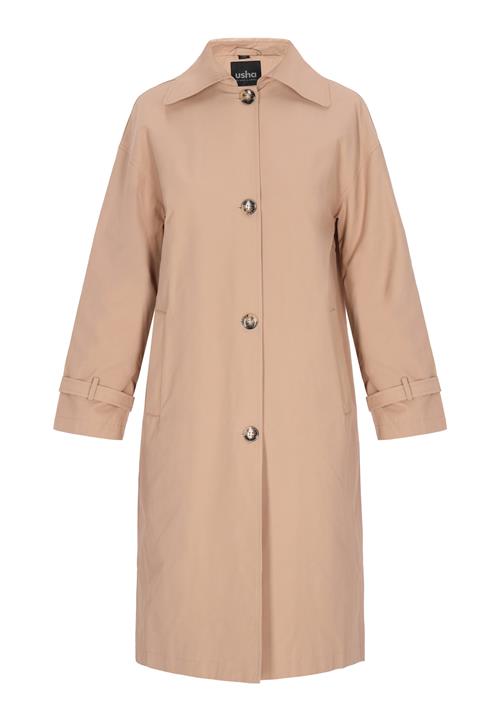 usha BLACK LABEL Overgangsfrakke 'Autumn'  beige