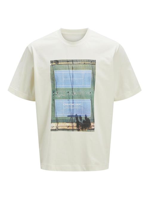 JACK & JONES Bluser & t-shirts  blandingsfarvet / hvid