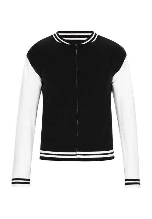 MO Cardigan  sort / hvid