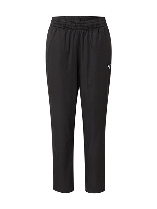 PUMA Sportsbukser 'ESS'  sort / hvid