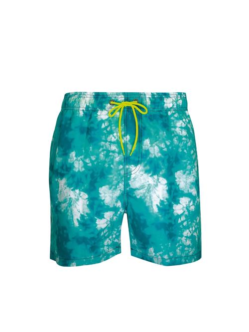 wavebreaker Badeshorts  cyanblå / mørkeblå / petroleum / offwhite