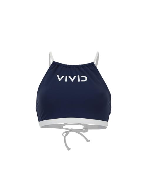 VIVID Bikinioverdel  navy / hvid