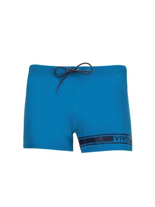 VIVID Badebukser  cyanblå / sort