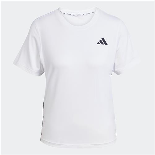 ADIDAS PERFORMANCE Funktionsbluse  sort / hvid