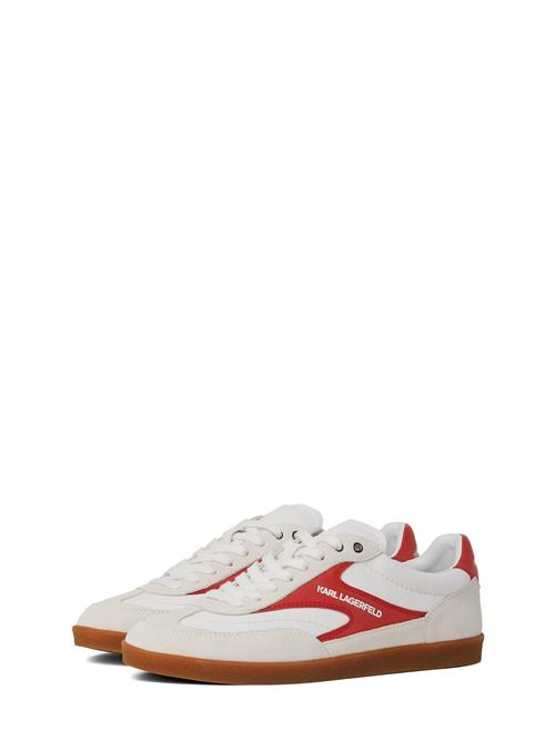 Karl Lagerfeld Sneaker low  rød / hvid / offwhite