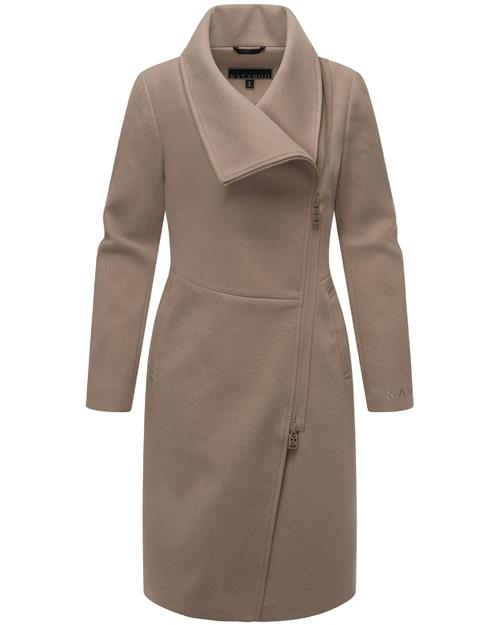 NAVAHOO Overgangsfrakke 'Samtrose'  taupe