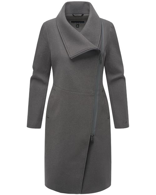 NAVAHOO Overgangsfrakke 'Samtrose'  mørkegrå