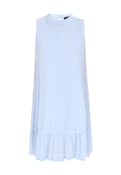 faina Kjole 'Fashion Look'  lyseblå / hvid