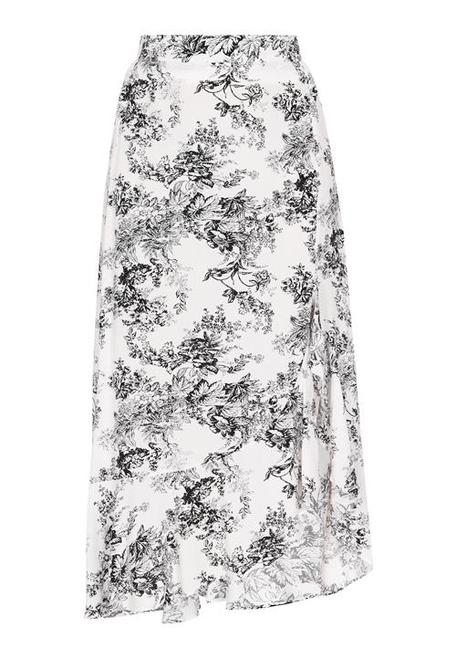 Usha Nederdel  sort / hvid