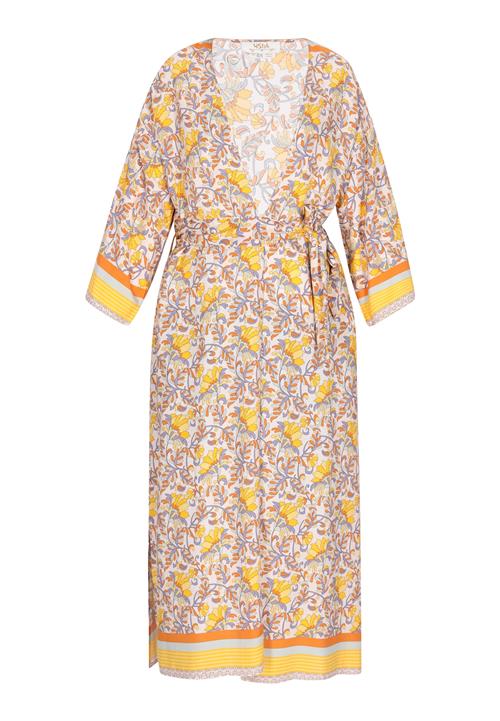 usha FESTIVAL Kimono  creme / gul / lavendel / orange