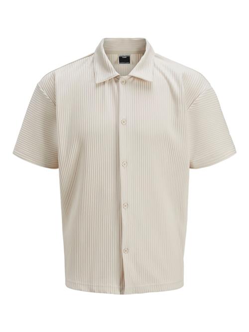JACK & JONES Skjorte 'JCOInterlude'  beige
