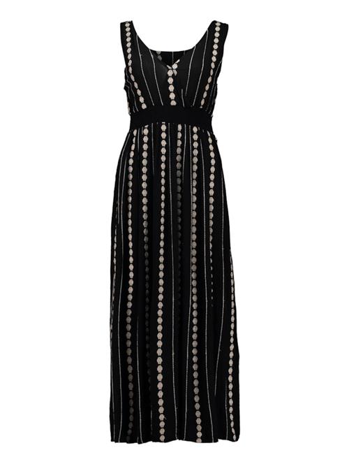 Hailys Kjole 'Ka44telyn'  beige / sort