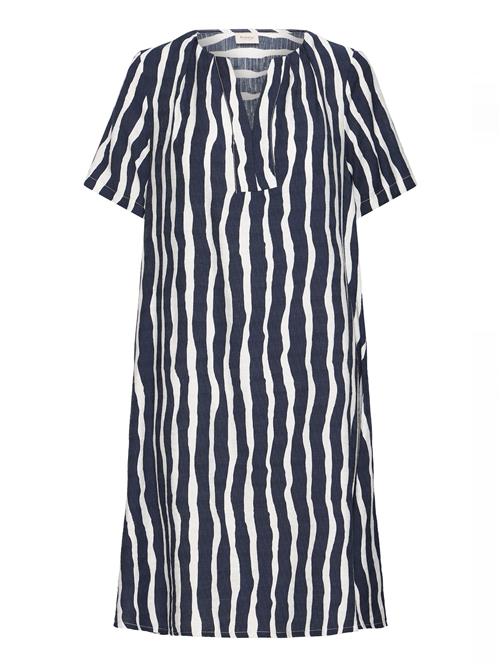 Fransa Sommerkjole 'FRARIANA'  navy / hvid