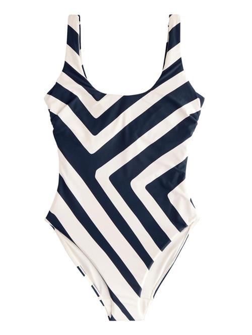 Next Badedragt  navy / hvid