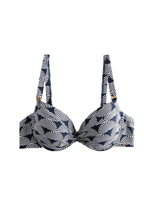 Next Bikinioverdel  navy / hvid