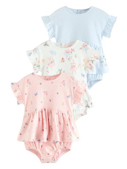 Next Sparkedragt/Body  lyseblå / pink / lyserød / hvid