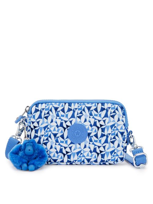 KIPLING Skuldertaske 'LIMMO'  blå / sort / hvid