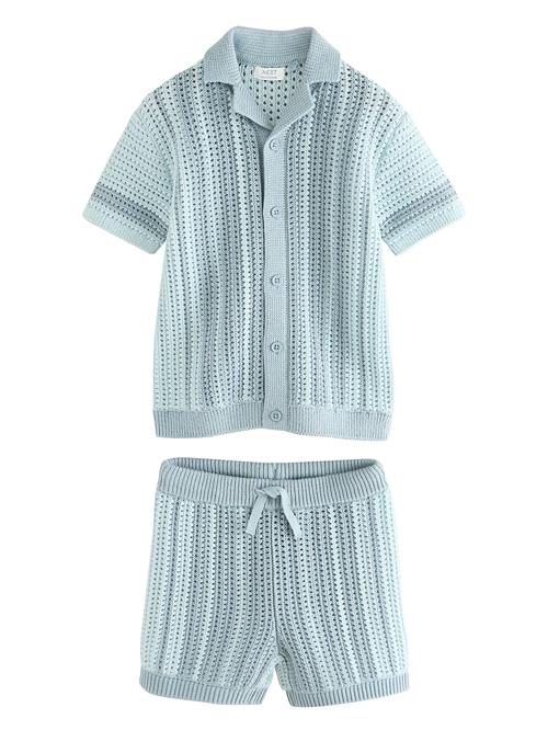 Next Sæt  røgblå / pastelblå