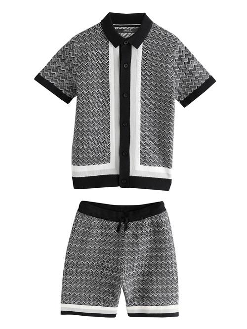 Next Sæt  grå / sort / hvid